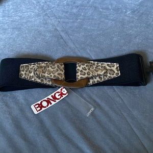 Vintage Bongo Leopard Belt